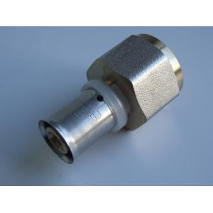 Cоединитель пресс с переходом на внутреннюю резьбу