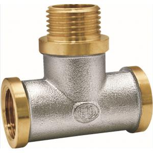 Тройник с переходом на наружную резьбу, ВР-НР-ВР