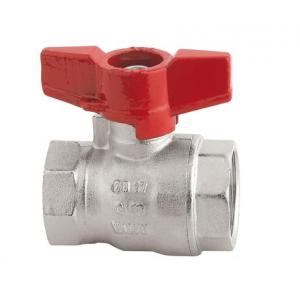 Шаровой кран никелированный (ВР-ВР), серия RED 6/1