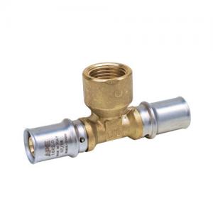 Пресс-тройник с переходом на внутреннюю резьбу