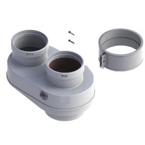 Адаптер для подключения раздельных труб, диам. 80 мм, HT